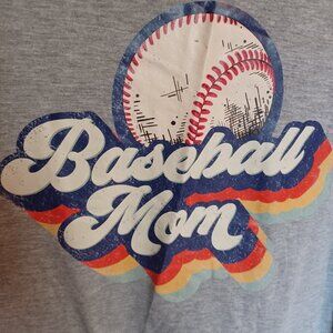 Baseball Mom t-shirt 3 xl